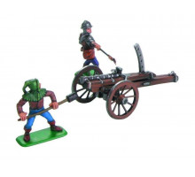 Сборные солдатики ZVEZDA Средневековая полевая пороховая артиллерия, 1/72