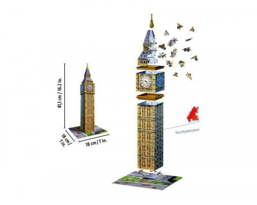 3D Пазл Ravensburger Биг-Бен, 216 эл.