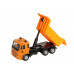 Машина АВТОПАНОРАМА Самосвал, оранжевый, 1/54, инерция, в/к 16,5*6,4*9 см