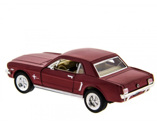 Машина Kinsmart FORD MUSTANG инерция (1/12шт.) 1:36 б/к