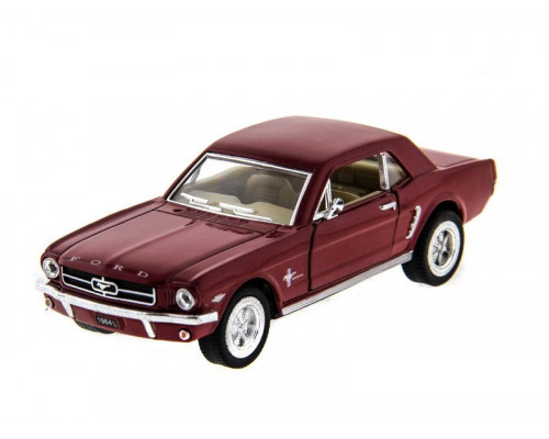 Машина Kinsmart FORD MUSTANG инерция (1/12шт.) 1:36 б/к