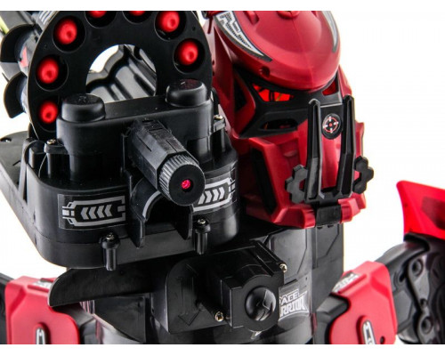 Р/У боевой робот-паук Space Warrior, лазер, ракеты, красный, Ni-Mh и З/У, 2.4G