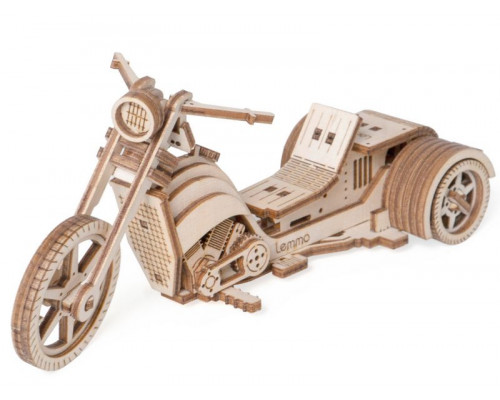 Деревянный конструктор Lemmo Трицикл Фотон, 62 детали