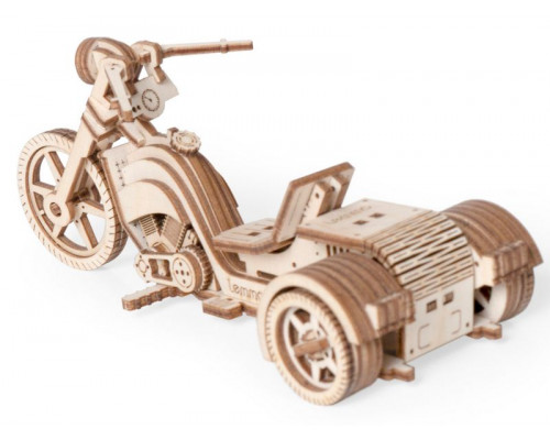 Деревянный конструктор Lemmo Трицикл Фотон, 62 детали