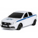 Радиоуправляемая машина AUTODRIVE Lada Vesta полиция, 1/16, белый, 40MHz, в/к 35*16,5*12,5см