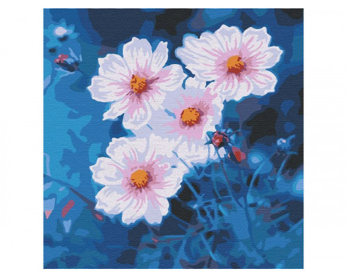 Картина по номерам 30х30 КАМЕЛИЯ (16 цветов)