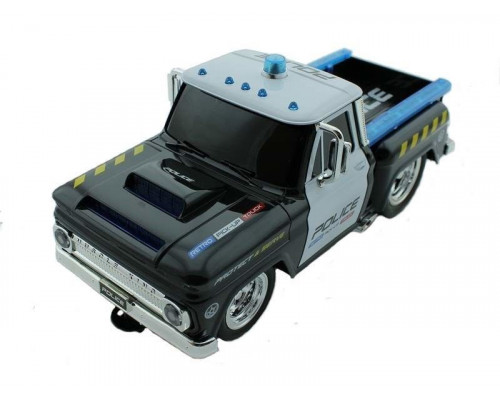 Р/У полицейский пикап из серии Muscle Сar с тюнингом 1/16 + свет + звук