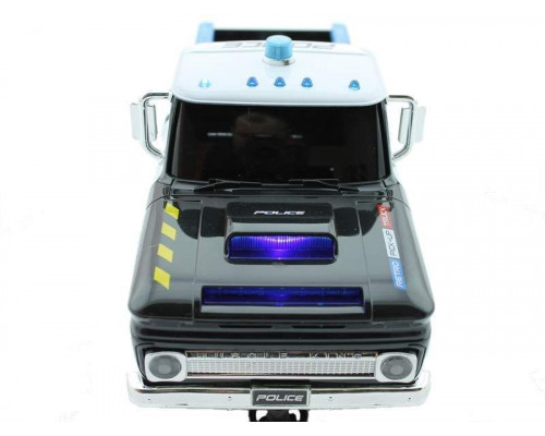 Р/У полицейский пикап из серии Muscle Сar с тюнингом 1/16 + свет + звук