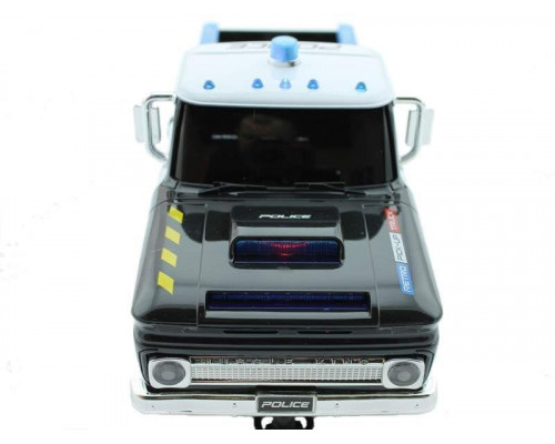Р/У полицейский пикап из серии Muscle Сar с тюнингом 1/16 + свет + звук