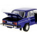 Машина АВТОПАНОРАМА ВАЗ 2106 синяя ,1/22, инерция, Pull Bаck механизм, в/к 10*12*22 cм