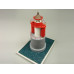 Сборная картонная модель Shipyard маяк Vierendehlgrund Lighthouse (№91), 1/72