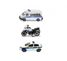 Набор машин Siku 1824RUS Полиция 1/55, белый