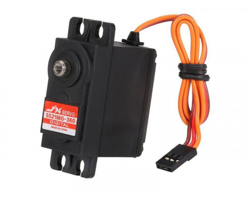 Сервомашинка цифровая JX Servo PDI-5521MG-360 (55.6г/20.32/0.16/6V) стандартная
