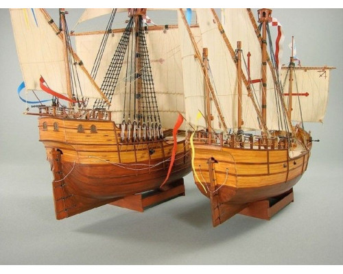 Набор сборных картонных моделей Shipyard Великие открытия колумба (№64,№65), 1/96