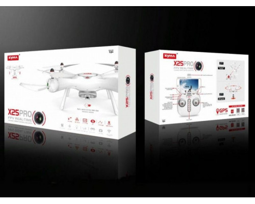 Р/У квадрокоптер Syma X25PRO с FPV трансляцией, GPS, барометр 2.4G RTF