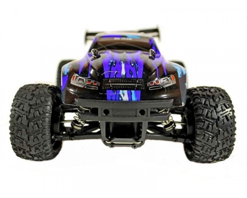 Радиоуправляемая трагги Remo Hobby S EVO-R Brushless (синяя) 4WD 2.4G 1/16 RTR