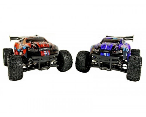 Радиоуправляемая трагги Remo Hobby S EVO-R Brushless (синяя) 4WD 2.4G 1/16 RTR