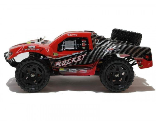Радиоуправляемый шорт-корс Remo Hobby Rocket (красный) 4WD 2.4G 1/16 RTR