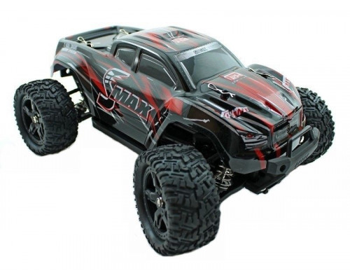 Радиоуправляемый монстр Remo Hobby SMAX Brushless (красный) 4WD 2.4G 1/16 RTR