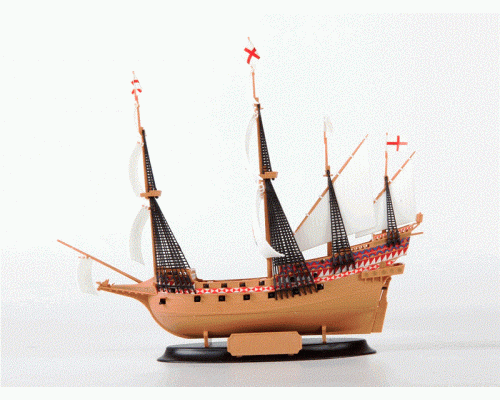 Сборная модель ZVEZDA Флагманский корабль Френсиса Дрейка Ревендж, 1/350
