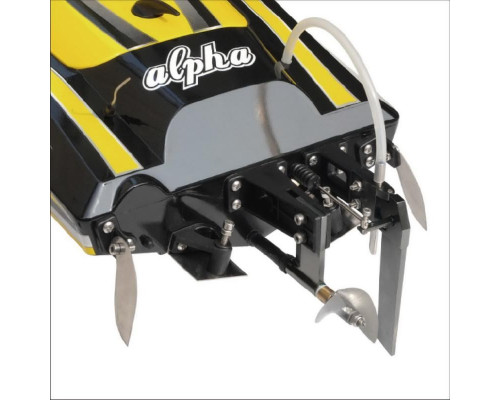 Радиоуправляемый катер Joysway Alpha Yellow Brushless 4S Li-Po 2.4G RTR