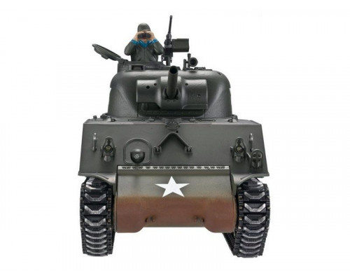 Р/У танк Torro Sherman M4A3, 1/16  2.4G, ВВ-пушка, деревянная коробка