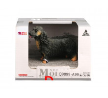 Фигурка игрушка MASAI MARA MM212-193 серии "На ферме": собака Длинношерстная такса