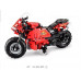 Радиоуправляемый конструктор CADA deTech гоночный мотоцикл (484 детали)