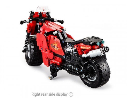 Радиоуправляемый конструктор CADA deTech гоночный мотоцикл (484 детали)