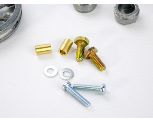 Ведущая звездочка 2 шт и ленивец 2 штуки для танка Panzer III (металл)