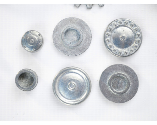 Ведущая звездочка 2 шт и ленивец 2 штуки для танка Panzer III (металл)