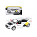 Машина АВТОПАНОРАМА Яндекс.Такси  LADA VESTA, белый, 1/24, в/к 24,5*12,5*10,5 см