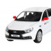Машина АВТОПАНОРАМА Яндекс.Такси  LADA VESTA, белый, 1/24, в/к 24,5*12,5*10,5 см