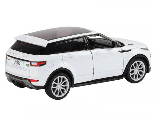 Машина АВТОПАНОРАМА Range Rover Evoque, белый, 1/32, свет, звук, инерция, в/к 17,5*13,5*9 см