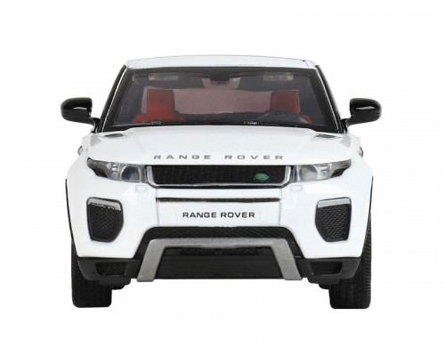 Машина АВТОПАНОРАМА Range Rover Evoque, белый, 1/32, свет, звук, инерция, в/к 17,5*13,5*9 см