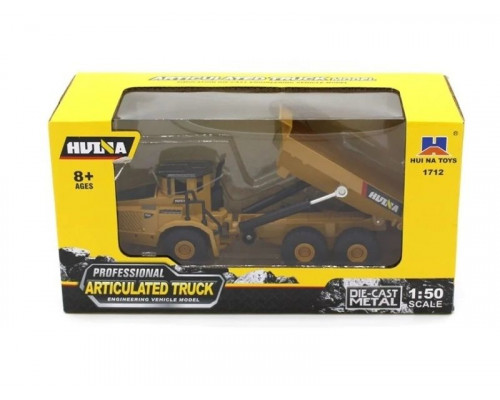 Металлический самосвал HUI NA TOYS 1/50