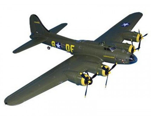 Радиоуправляемый самолет Top RC B17 серебристый 1875мм PNP