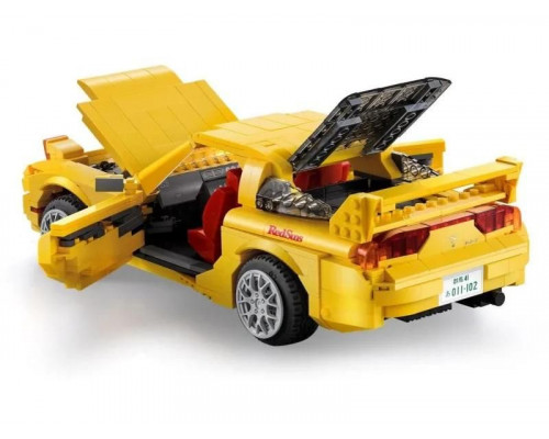 Конструктор CADA автомобиль Mazda FD35 RX-7 (1655 деталей)