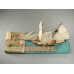 Сборная картонная модель Shipyard балтиморский клипер Berbice в верфи Quay-Portt 1780 г (№38), 1/96