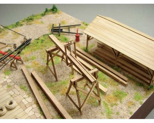 Сборная картонная модель Shipyard балтиморский клипер Berbice в верфи Quay-Portt 1780 г (№38), 1/96