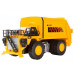 Машина АВТОПАНОРАМА КАРЬЕРНЫЙ МУСОРОВОЗ, желтый, 1/50, свет, звук, в/к 25*10*13 см