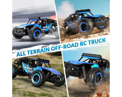 Радиоуправляемый внедорожник Volantex RC Desert King синий 2WD 2.4G 1/16 RTR