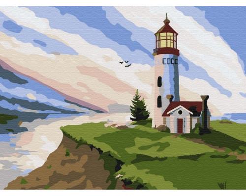 Картина по номерам 15х20 МАЯК (17 цветов)
