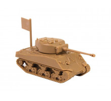 Сборная модель ZVEZDA Американский средний танк "Шерман" М4А2, 1/100