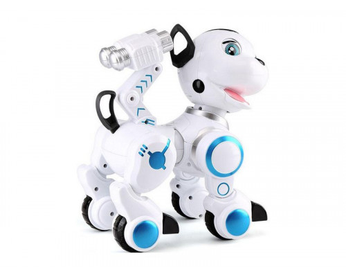 Радиоуправляемая робот-собака ZHORYA K10/ZYB-B2856, сенсорные датчики, программируется, свет, звук, лай