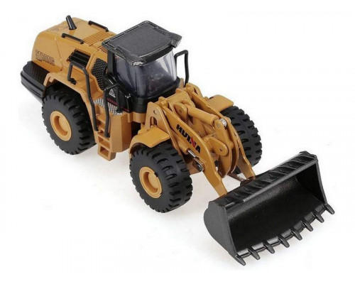 Металлический фронтальный погрузчик + самосвал HUI NA TOYS 1/50
