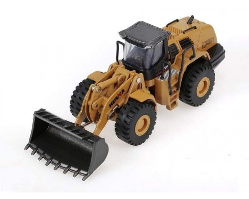 Металлический фронтальный погрузчик + самосвал HUI NA TOYS 1/50