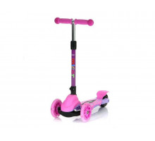 Самокат трехколесный Zumba  (розовый)