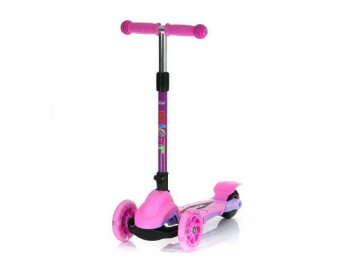 Самокат трехколесный Zumba  (розовый)