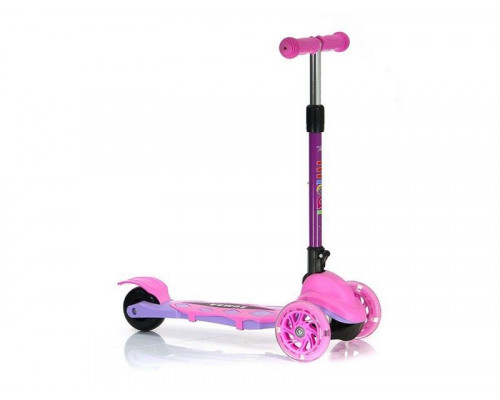 Самокат трехколесный Zumba  (розовый)